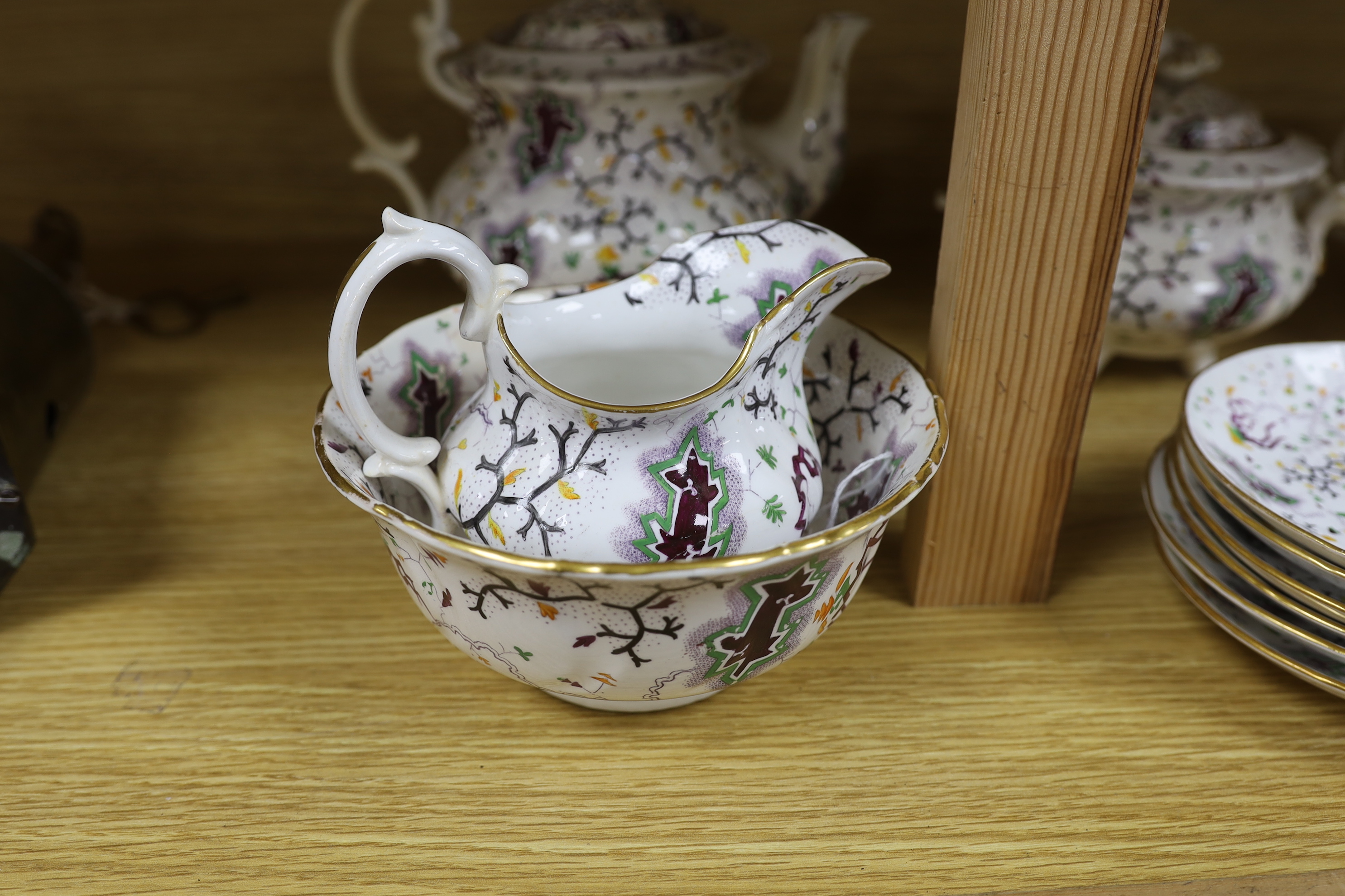 A Victorian teaset